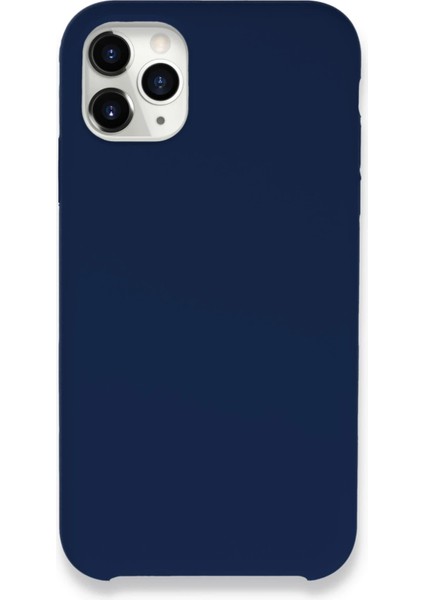 Iphone 11 Pro Max Kılıf Lansman Legant Silikon - Lacivert Bstmy