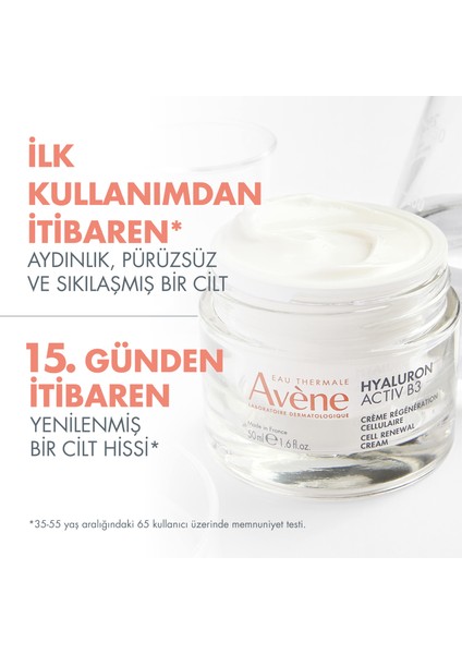 Hyaluron Activ B3 Hücre Yenilemeye Yardımcı Krem 50 ml