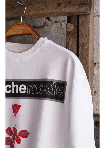 Depeche Mode violator Tour Kısa Kollu Beyaz Tshirt fırsatları