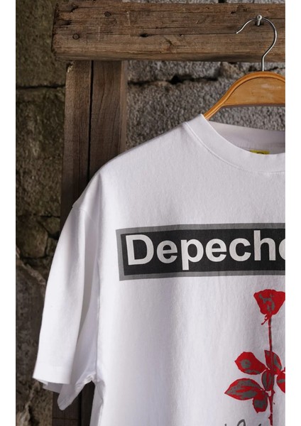 Depeche Mode violator Tour Kısa Kollu Beyaz Tshirt indirimleri