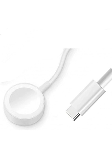 APR56 Apple Watch Type-C Şarj Cihazı - Beyaz Bstmy
