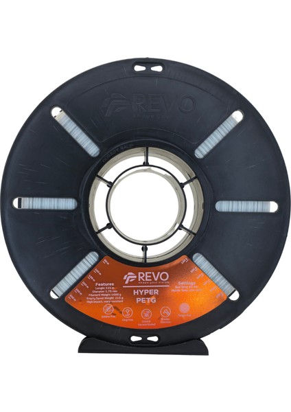 Revo Hyper Petg Beyaz 1.75MM (1kg)