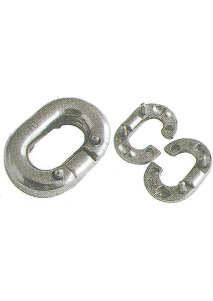 Atlı Zincir Ek Baklası Krom 10 mm
