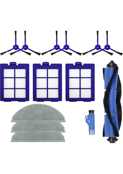 Robovac X8 Robot Süpürge Için Filtre Fırçası Mop Pedleri (Yurt Dışından)