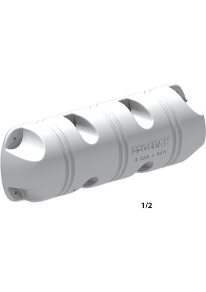 Ponton Usturmaçası D220X640,1/2, Beyaz