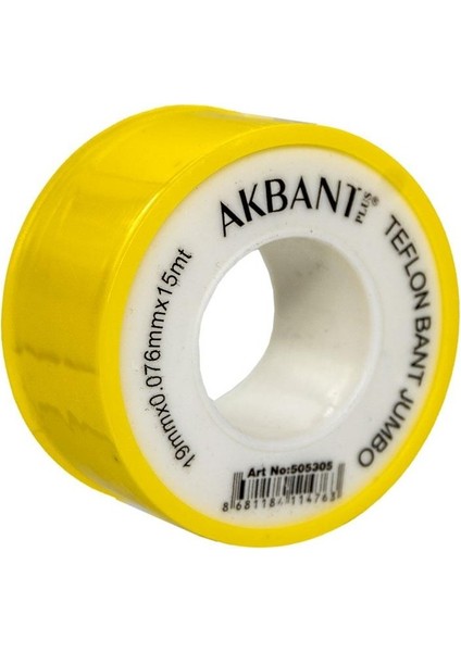 Teflon Bant Jumbo 100 Adet