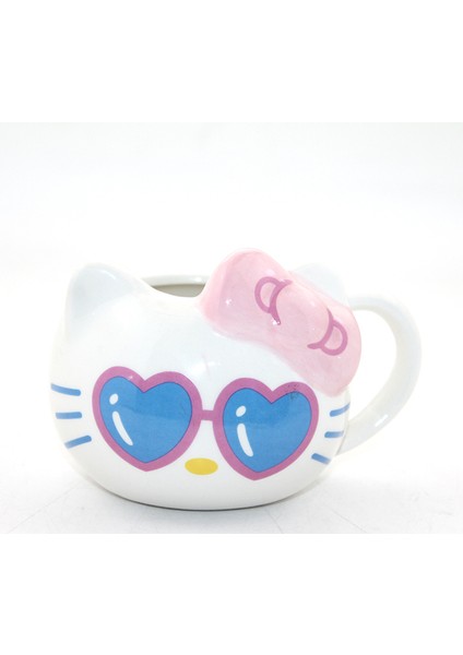 Porselen Hello Kitty Kupa Bardak Model 2