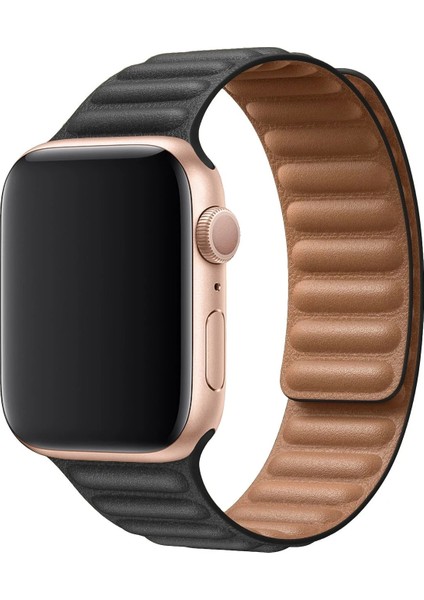 Apple Watch 38MM Loop Kordon - Siyah Bstmy