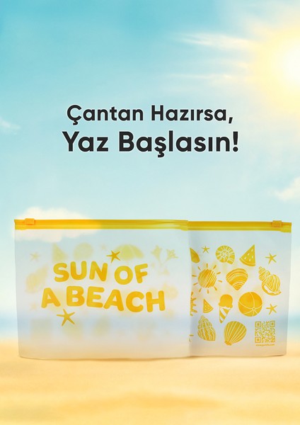 Kilitli Makyaj Çantası