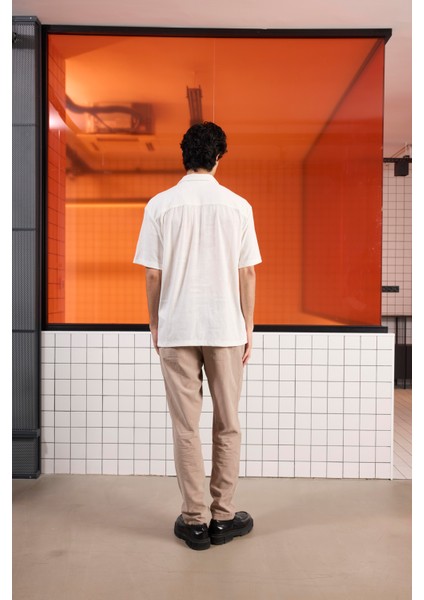 Apaj Yaka Kısa Kollu Erkek Gömlek indirimleri