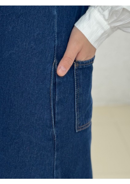 Serere Kangru Cepli Robalı Kot JILE-HE2836 Kot Rengi