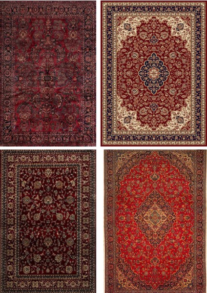 17'li Otantik Etnik Halı Desenli Yapışkanlı Scrapbook Kağıt Seti (3 Adet 11*21CM VE14 Adet A5 Boyutunda)