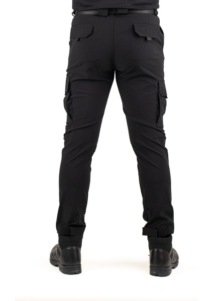 Erkek Taktik Outdoor Kargo Pantolon – Suya Dayanıklı, Esnek ve Çok Cepli Siyah Renk fiyatları