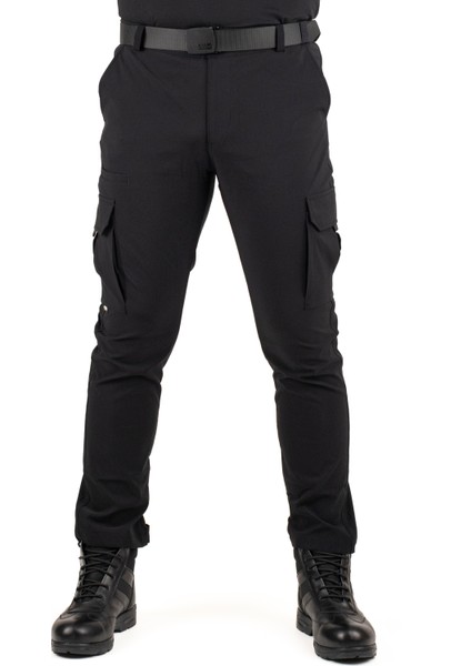 Erkek Taktik Outdoor Kargo Pantolon – Suya Dayanıklı, Esnek ve Çok Cepli Siyah Renk modelleri