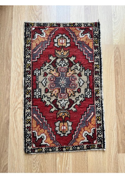 52X83 cm Küçük Boy El Dokuma Ender Nostaljik Kilim Yıkanabilir Kilim modelleri