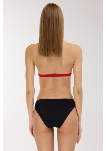 4509 Siyah Kırmızı Bikini Takımı modelleri