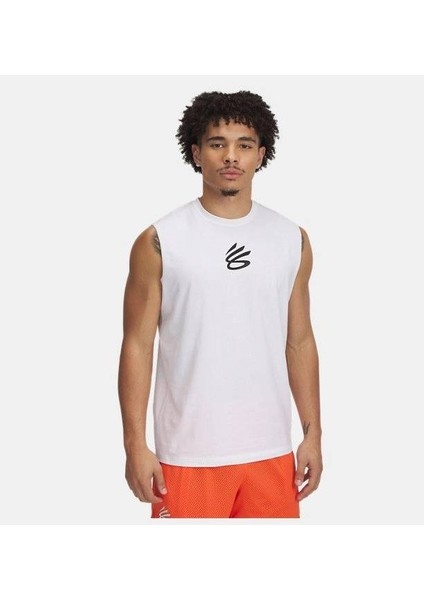 Ua Curry Slvs Tee Erkek Sıfır Kol Tişört 1390352