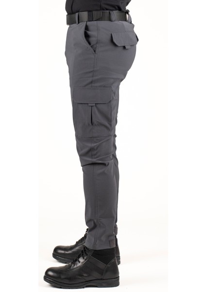 Erkek Taktik Outdoor Kargo Pantolon | Suya Dayanıklı, Esnek, Çok Cepli Füme fiyatları