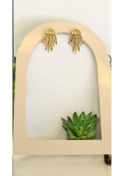 Premium Seri Paslanmaz Çelik Trend Taşlı Küpe fiyatları