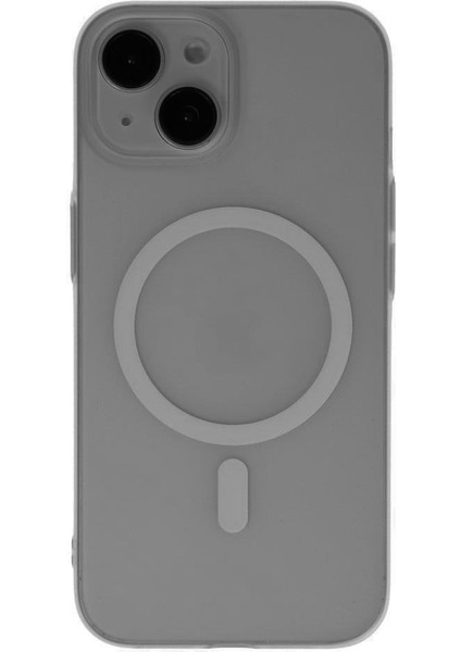 Iphone 13-14 Tuna Buzlu Sert Ince Magsafe Telefon Kılıfı