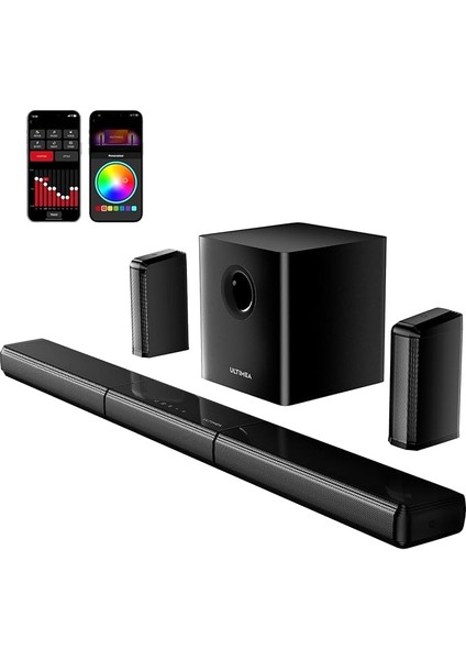 Apollo S70 Ultra 7.1 Detachable Lighting Soundbar (U3800)