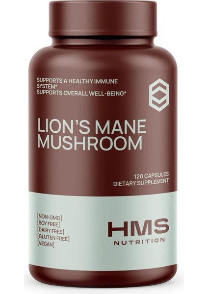 Lıons Mane Mushroom - 120 Kapsül