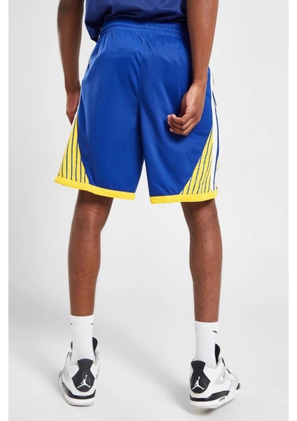 Golden State Warriors Icon Edition Swingman Men's Nba Shorts Erkek Basketbol Şortu Mavi