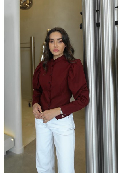 Bordo Lilyana Gömlek fiyatları