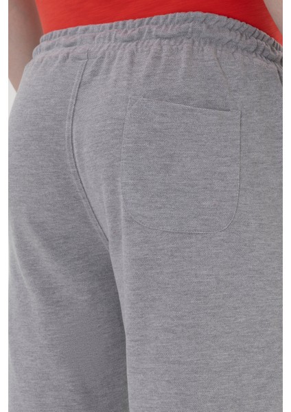 Erkek Gri Melanj Şort (Örme) 50298038-VR086