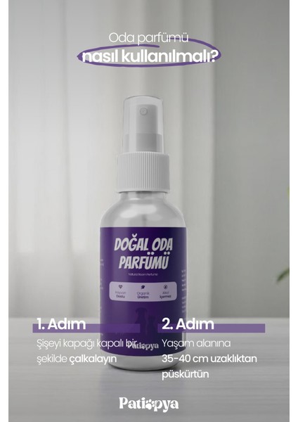 Kedi Kumu ve Tuvaleti Koku Giderici, Oda Parfümü -120ml