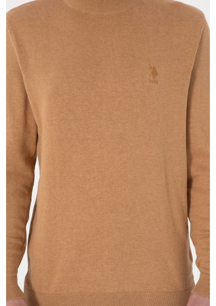 Erkek Camel Melanj Kazak /triko 50288887-VR122