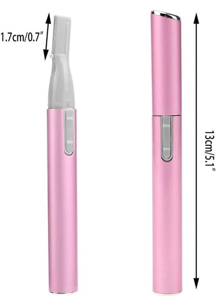 Yüz Kılı Tüyü Temizleme Tıraş Makinesi Saç Sakal Kaş Şekil Verme Hassas Kesim Pilli modelleri