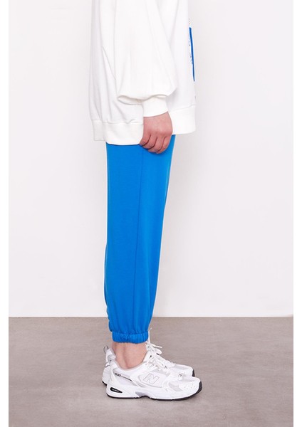 Saks Beli Lastikli Jogger Pantolon