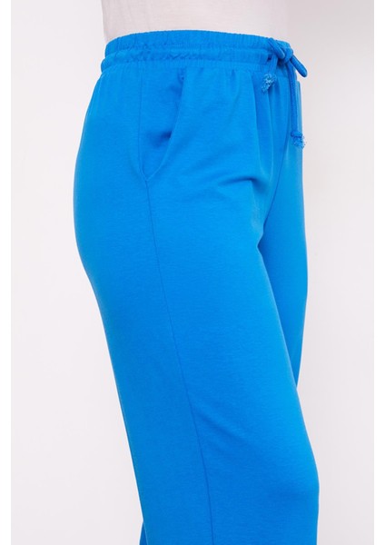 Saks Beli Lastikli Jogger Pantolon