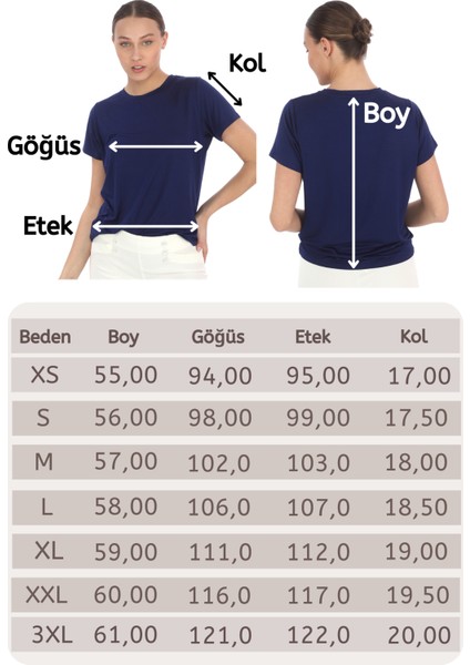 Viskon Dökümlü Tişört-Lacivert indirimleri