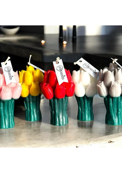 Lale Model Buket Mum indirimleri