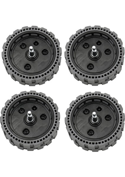 Ecovacs X1/10/T20 Süpürme Robotu Aksesuarları Için 4 Adet Tekerlek Süpürme Makinesi Yürüyen Tekerlekler Kasnaklar Silindirler (Yurt Dışından)