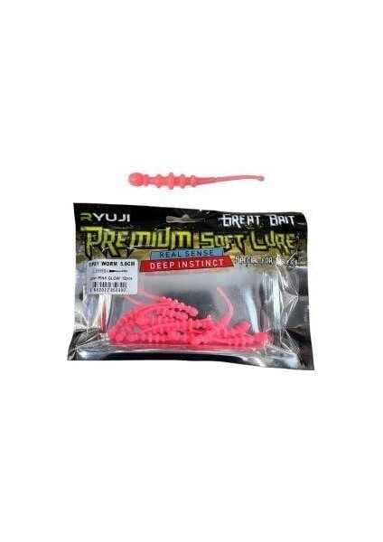 Tipsy Worm 5.8 cm 12 Adet Silikon Yem fiyatları