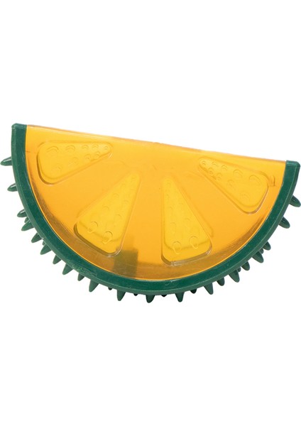 Öten Plastik Köpek Oyuncağı Limon 13X6 cm Bstmy