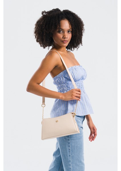 Bej U.s. Polo Assn. Kadın Omuz Çantası US25134 fiyatları