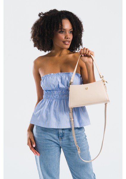 Bej U.s. Polo Assn. Kadın Omuz Çantası US25134 modelleri