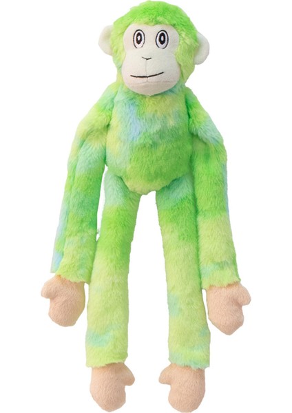Öten Maymun Peluş Oyuncak 46 cm Yeşil Bstmy