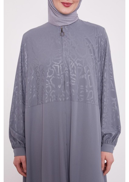 Antrasit Leopar Desen Ferace indirimleri