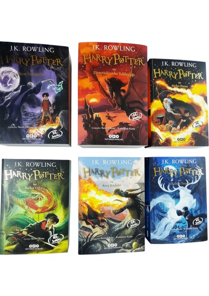 Harry Potter Serisi 6 Adet Kitap