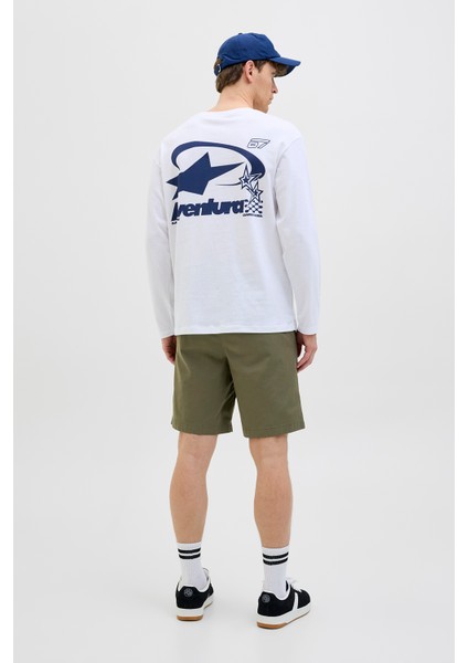 Pants Studio Jpstjaıden Relaxed Fit Normal Bel Short Erkek Short 12274983