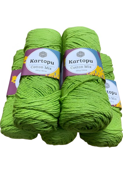 Cotton Mix El Örgü Ipi 5'li Set