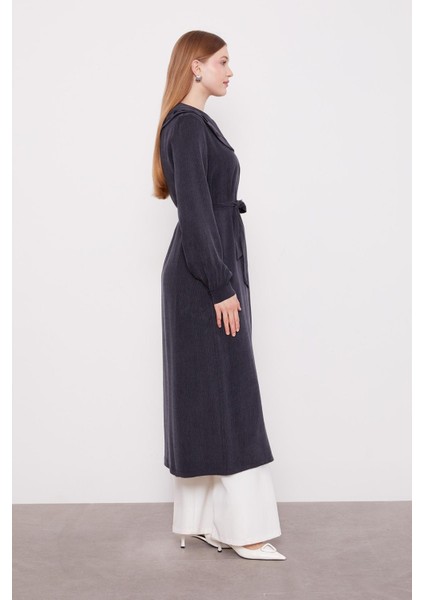 Siyah Geniş Yakalı Fermuarlı Cupra Kap modelleri