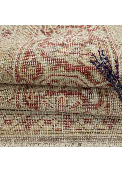 Fasa Pastel Renkli Vintage El Dokuma Halı 276X393 cm fırsatları
