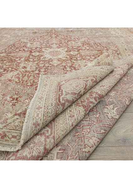 Fasa Pastel Renkli Vintage El Dokuma Halı 276X393 cm indirimleri