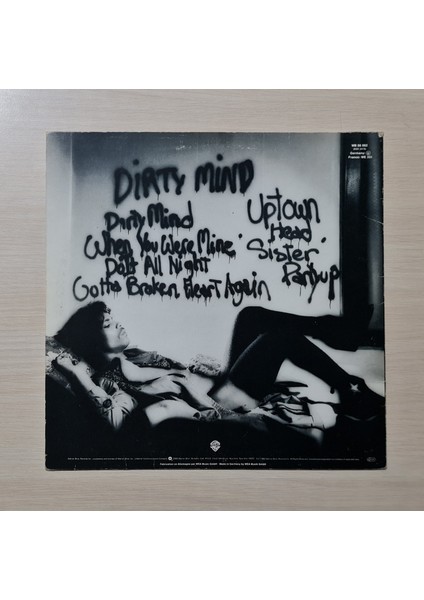 - Dirty Mind - 1980 - Dönem Baskı Plak - Longplay - Lp